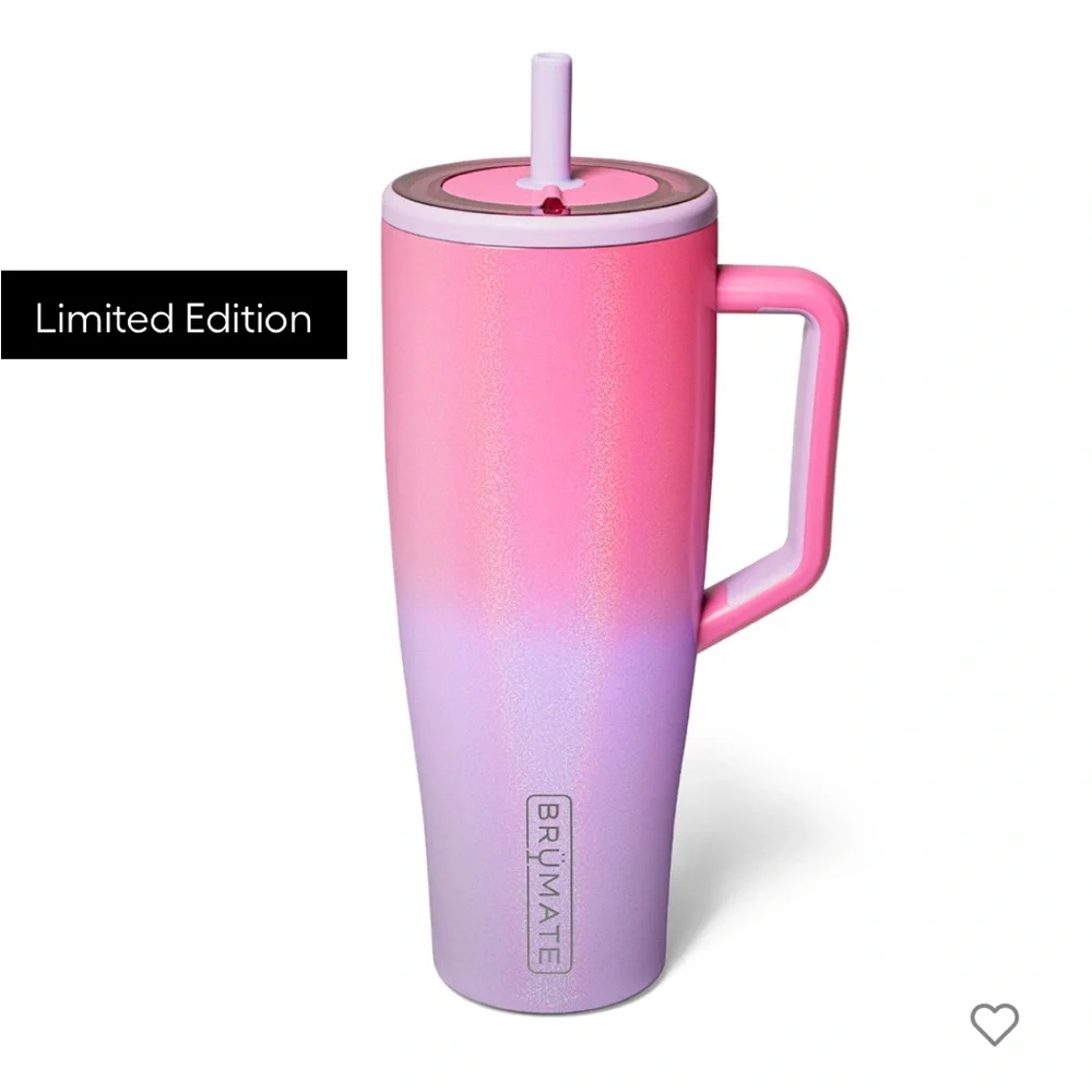 BruMate 40oz Era in the Limited Edition Cotton Candy with straw covers! New! - Picture 6 of 6